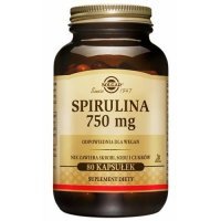 SOLGAR SPIRULINA 750 mg 80 kapsułek