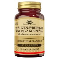 SOLGAR Żeń-szeń syberyjski, 60 kaps.