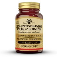 SOLGAR Żeń-szeń syberyjski, 60 kaps.