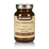 SOLHERBS Kwas hialuronowy 60 kapsułek