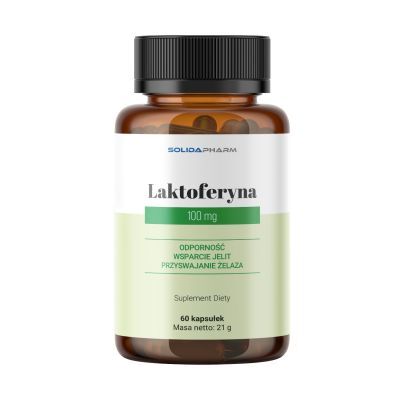 Solida Pharm Laktoferyna 100 mg, 60 kaps.