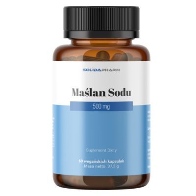 Solida Pharm Maślan sodu 500 mg, 60 kaps.