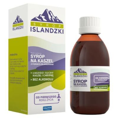 Solinea Syrop Islandzki na kaszel, 200 ml