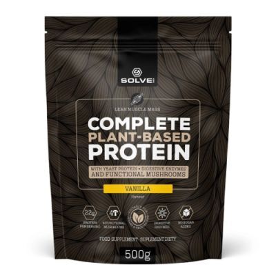 Solve Labs Complete Plant-Based Protein Wegańskie białko o smaku waniliowym, 500 g