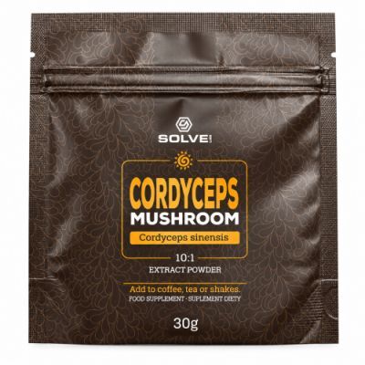 Solve Labs Cordyceps 10:1 ekstrakt z maczużnika chińskiego, 30 g