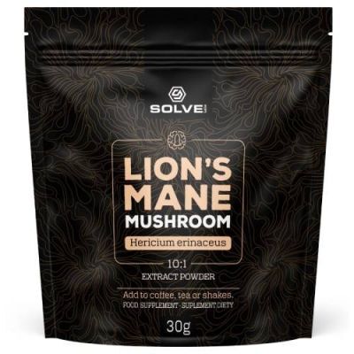 Solve Labs Lion's Mane Soplówka Jeżowata, 30 g