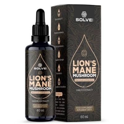 Solve Labs Lion's Mane Soplówka Jeżowata, 60 ml