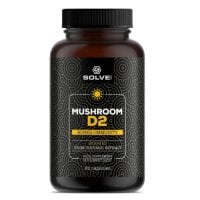 Solve Labs Witamina D2 z grzybów Shiitake 2000 IU, 60 kaps.