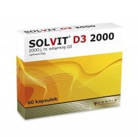SOLVIT D3 2000 60 kapsułek