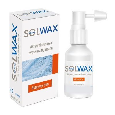SOLWAX ACTIVE spray do uszu 15 ml