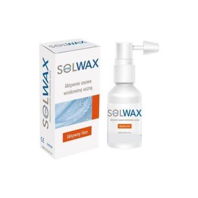 Solwax Active Spray do uszu- 15ml usuwanie woskowiny KRÓTKA DATA 30.04.2026