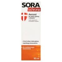Sora Ochrona Aerozol do skóry głowy i włosów, 50 ml