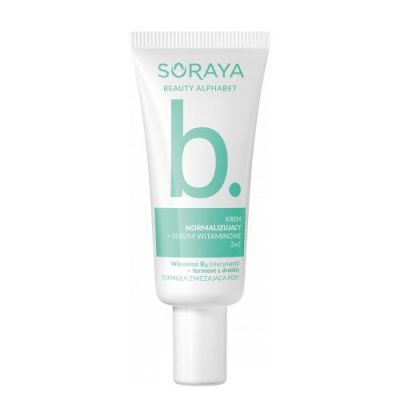 SORAYA Beauty Alphabet Wit.B. Krem normalizujący + Serum Witaminowe 2w1, 30ml