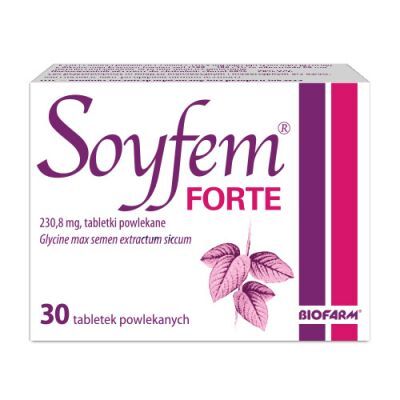 SOYFEM FORTE 30 tabletek łagodzenie objawów menopauzy