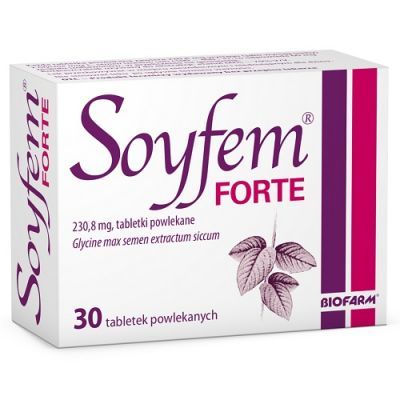 SOYFEM FORTE 30 tabletek łagodzenie objawów menopauzy
