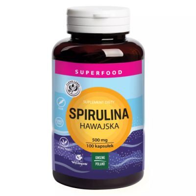 Spirulina Hawajska 500 mg, 100 tabl.