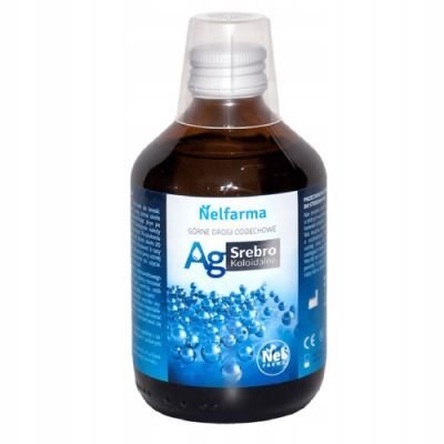 Srebro Koloidalne AG Płyn do płukania jamy ustnej, 300ml