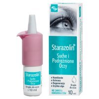 STARAZOLIN Suche i Podrażnione oczy krople 10 ml