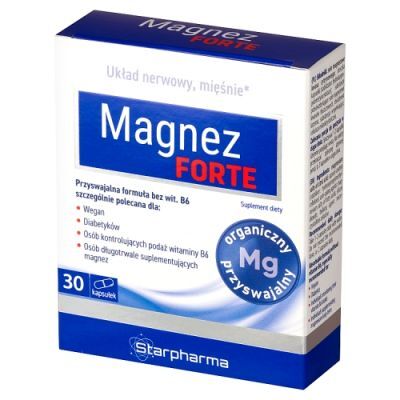 Starpharma Magnez Forte, 30 kaps.