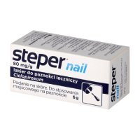 Steper Nail 80 mg/g Lakier do paznokci leczniczy, 6 g