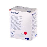 Hartmann Sterilux Kompresy gazowe jałowe 5 x 5 cm, 25 szt.