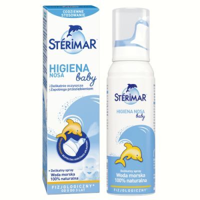 Sterimar Higiena Nosa Baby Woda morska spray, 100 ml