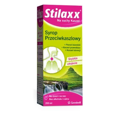 Stilaxx Syrop przeciwkaszlowy, 200 ml