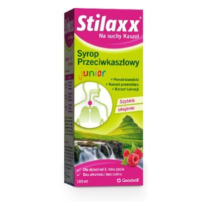 Stilaxx Syrop przeciwkaszlowy dla dzieci, 100 ml