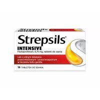 STREPSILS INTENSIVE, 16 tabletek do ssania