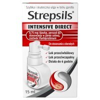 STREPSILS INTENSIVE DIRECT aerozol 15 ml