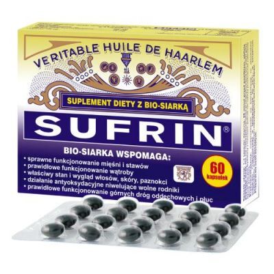 SUFRIN Bio-siarka, 60 kaps.