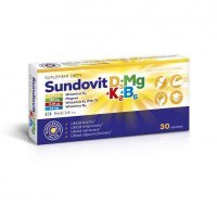 SUNDOVIT D3 + Mg + K2 + B6  30 tabletek