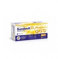 SUNDOVIT D3 Plus 60 tabletek KRÓTKA DATA 29.01.2026