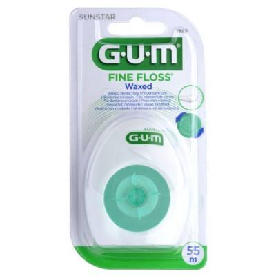 Sunstar GUM Fine-Floss Nić dentystyczna (1555), 55 m