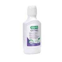 Sunstar GUM Ortho Płyn do płukania jamy ustnej dla osób z aparatem ortodontycznym, 300 ml