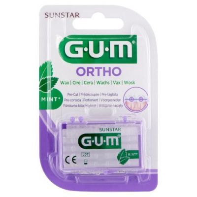 Sunstar GUM Ortho Wosk miętowy dla osób z aparatem ortodontycznym