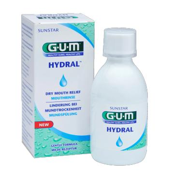 SUNSTAR GUM Płukanka Hydral ulga przy problemie suchości w ustach 300ml (6030)