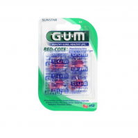 SUNSTAR GUM Red-Cote Tabletki do wybarwiania płytki nazębnej 12sztuk (824)