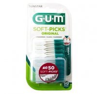 SUNSTAR GUM Soft-Picks Original Regular gumowe czyściki międzyzębowe Large 50 sztuk (634)