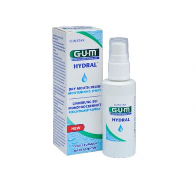 SUNSTAR GUM Spray Hydral ulga przy problemie suchości w ustach 50 ml (6010)