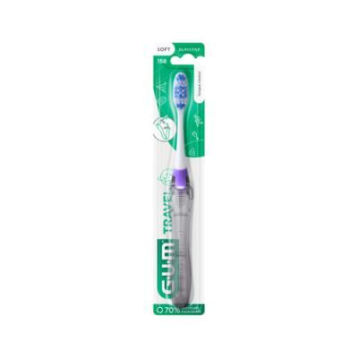 Sunstar GUM Travel Składana szczoteczka do zębów podróżna