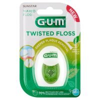 Sunstar Gum Twisted Floss Nić dentystyczna, 30 m