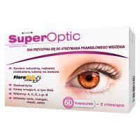 SUPEROPTIC 60 kapsułek wspomaga ostrość widzenia