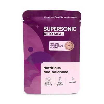 SUPERSONIC Keto Meal Pełnowartościowy posiłek Kremowa czekolada, 80g