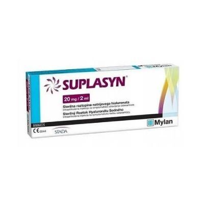 Suplasyn Roztwór do wstrzykiwania 0,02 g/2 ml, 1 strzykawka