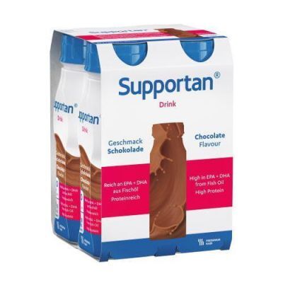 SUPPORTAN DRINK o smaku czekoladowym 4 x 200 ml