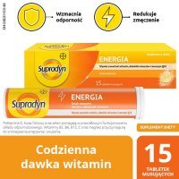 SUPRADYN ENERGIA 15 tabletek musujących