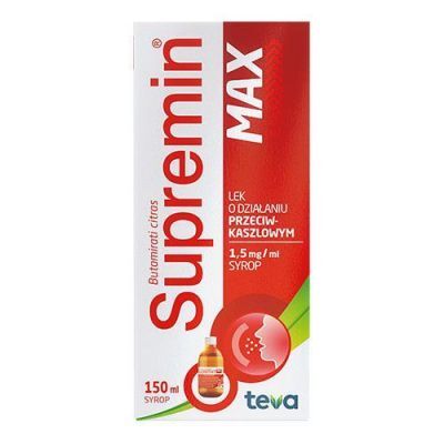 Supremin MAX syrop 1,5 mg/ml  -1 butelka 150ml KRÓTKA DATA 30.11.2025