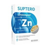SUPTERO Liposomalna Cynk, 30 kaps. KRÓTKA DATA 31.12.2026