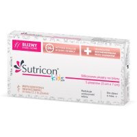 SUTRICON KIDS plastry silikonowe na blizny 3cm x 7cm  5 sztuk